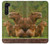W3917 Capybara Family Giant Guinea Pig Hard Case and Leather Flip Case For Motorola Edge