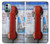 W3925 Collage Vintage Pay Phone Hard Case and Leather Flip Case For Nokia G11, G21