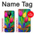 W3926 Colorful Tulip Oil Painting Hard Case and Leather Flip Case For Nokia 5.3