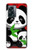 W3929 Cute Panda Eating Bamboo Hard Case and Leather Flip Case For OnePlus Nord N300