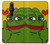 W3945 Pepe Love Middle Finger Hard Case and Leather Flip Case For Sony Xperia Pro-I