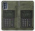 W3959 Military Radio Graphic Print Hard Case and Leather Flip Case For Motorola Moto G62 5G