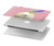 W3923 Cat Bottom Rainbow Tail Hard Case Cover For MacBook Air 13″ (2022,2024) - A2681, A3113