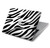W3056 Zebra Skin Texture Graphic Printed Hard Case Cover For MacBook Air 15″ (2023,2024) - A2941, A3114