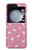 W2858 Pink Flamingo Pattern Hard Case For Samsung Galaxy Z Flip 5