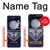 W3357 Navy Blue Bandana Pattern Hard Case For Samsung Galaxy Z Flip 5