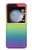 W3698 LGBT Gradient Pride Flag Hard Case For Samsung Galaxy Z Flip 5