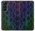 W3366 Rainbow Python Skin Graphic Print Hard Case For Samsung Galaxy Z Fold 5