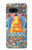 W1256 Buddha Paint Hard Case and Leather Flip Case For Google Pixel 7a