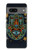 W3175 Hamsa Hand Mosaics Hard Case and Leather Flip Case For Google Pixel 7a