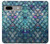 W3809 Mermaid Fish Scale Hard Case and Leather Flip Case For Google Pixel 7a