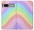 W3810 Pastel Unicorn Summer Wave Hard Case and Leather Flip Case For Google Pixel 7a