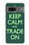 W3862 Keep Calm and Trade On Hard Case and Leather Flip Case For Google Pixel 7a