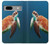 W3899 Sea Turtle Hard Case and Leather Flip Case For Google Pixel 7a