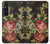 W3013 Vintage Antique Roses Hard Case and Leather Flip Case For Sony Xperia 1 V