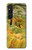 W3344 Henri Rousseau Tiger in a Tropical Storm Hard Case and Leather Flip Case For Sony Xperia 1 V