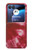 W2480 Tie Dye Red Hard Case For Motorola Razr 40 Ultra