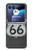 W3207 Route 66 Sign Hard Case For Motorola Razr 40 Ultra