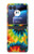 W3459 Tie Dye Hard Case For Motorola Razr 40 Ultra