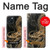 W0426 Gold Dragon Hard Case and Leather Flip Case For iPhone 15