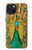 W0513 Peacock Hard Case and Leather Flip Case For iPhone 15