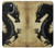 W1482 Black Dragon Painting Hard Case and Leather Flip Case For iPhone 15