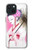 W2579 Japanese Traditional Geisha Kimono Hard Case and Leather Flip Case For iPhone 15