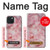 W2843 Pink Marble Texture Hard Case and Leather Flip Case For iPhone 15