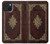 W3014 Vintage Map Book Cover Hard Case and Leather Flip Case For iPhone 15