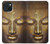 W3189 Magical Yantra Buddha Face Hard Case and Leather Flip Case For iPhone 15