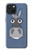 W3271 Donkey Cartoon Hard Case and Leather Flip Case For iPhone 15