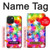 W3292 Colourful Disco Star Hard Case and Leather Flip Case For iPhone 15