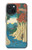 W3348 Utagawa Hiroshige The Monkey Bridge Hard Case and Leather Flip Case For iPhone 15