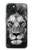 W3372 Lion Face Hard Case and Leather Flip Case For iPhone 15