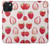 W3481 Strawberry Hard Case and Leather Flip Case For iPhone 15