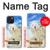 W3794 Arctic Polar Bear and Seal Paint Hard Case and Leather Flip Case For iPhone 15