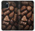 W3840 Dark Chocolate Milk Chocolate Lovers Hard Case and Leather Flip Case For iPhone 15