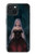 W3847 Lilith Devil Bride Gothic Girl Skull Grim Reaper Hard Case and Leather Flip Case For iPhone 15