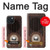 W3935 FM AM Radio Tuner Graphic Hard Case and Leather Flip Case For iPhone 15