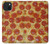 W0236 Pizza Hard Case and Leather Flip Case For iPhone 15 Plus