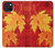 W0479 Maple Leaf Hard Case and Leather Flip Case For iPhone 15 Plus