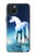 W1130 Unicorn Horse Hard Case and Leather Flip Case For iPhone 15 Plus