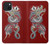 W2104 Yakuza Dragon Tattoo Hard Case and Leather Flip Case For iPhone 15 Plus