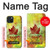 W2523 Canada Autumn Maple Leaf Hard Case and Leather Flip Case For iPhone 15 Plus