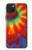 W2985 Colorful Tie Dye Texture Hard Case and Leather Flip Case For iPhone 15 Plus