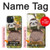 W3138 Cute Baby Sloth Paint Hard Case and Leather Flip Case For iPhone 15 Plus