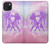 W3259 Zodiac Gemini Hard Case and Leather Flip Case For iPhone 15 Plus
