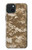 W3294 Army Desert Tan Coyote Camo Camouflage Hard Case and Leather Flip Case For iPhone 15 Plus