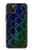 W3366 Rainbow Python Skin Graphic Print Hard Case and Leather Flip Case For iPhone 15 Plus