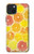 W3408 Lemon Hard Case and Leather Flip Case For iPhone 15 Plus